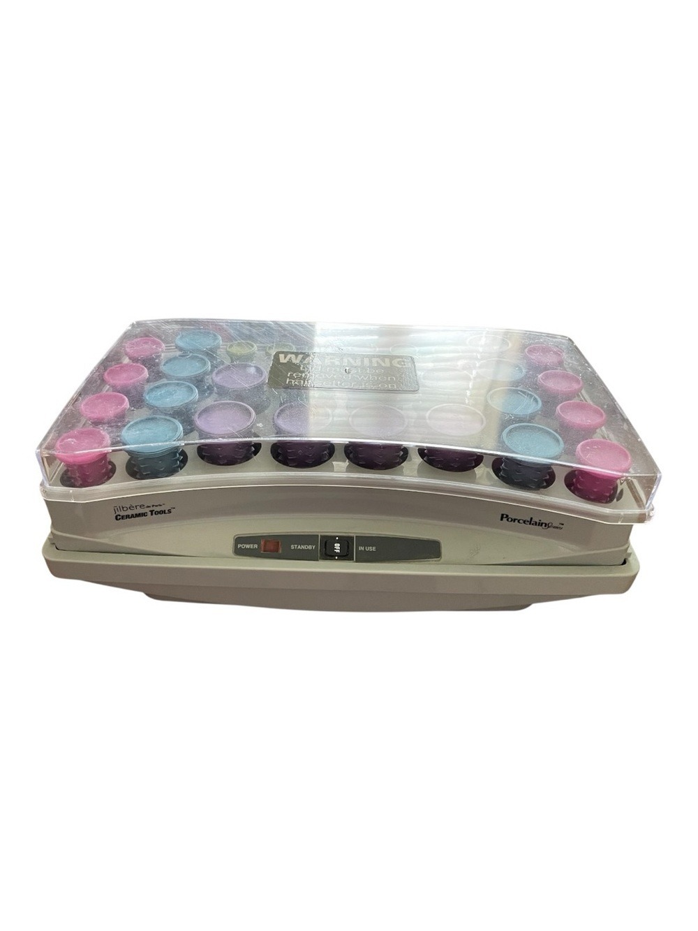 BaBylissPRO Ceramic Instant Heat 30 Roller Hairsetter Set BABHS395 + Clips Works - Picture 4 of 7